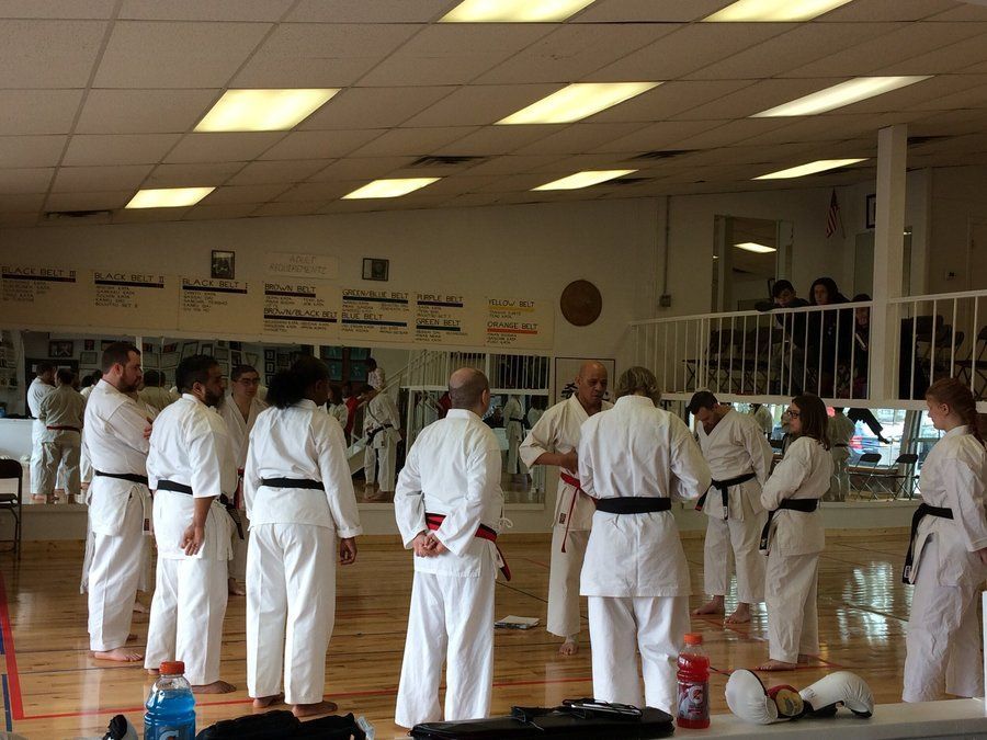 A Typical Karate Class